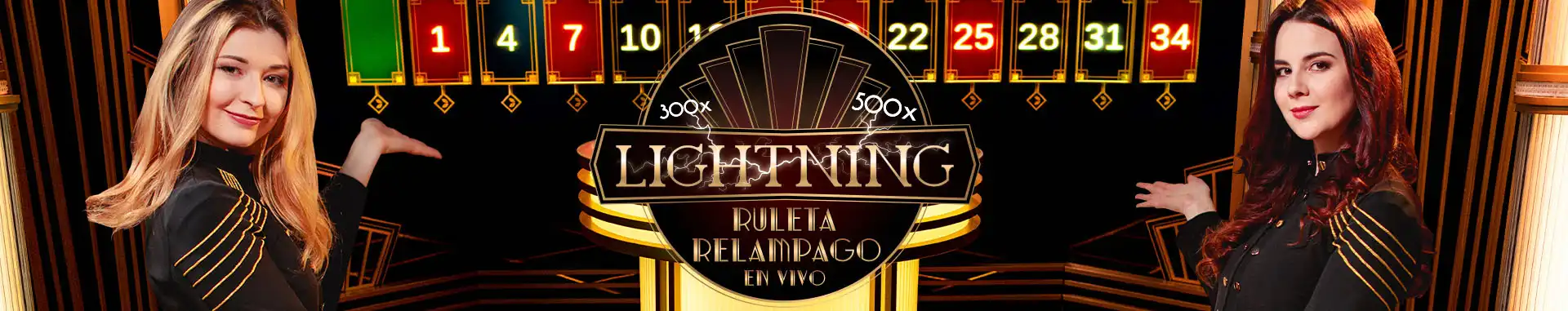 ¡Prueba la nueva Ruleta Relámpago en Vivo!