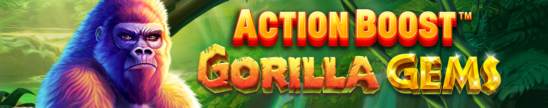 Tragaperras online Action boost Gorilla Gems