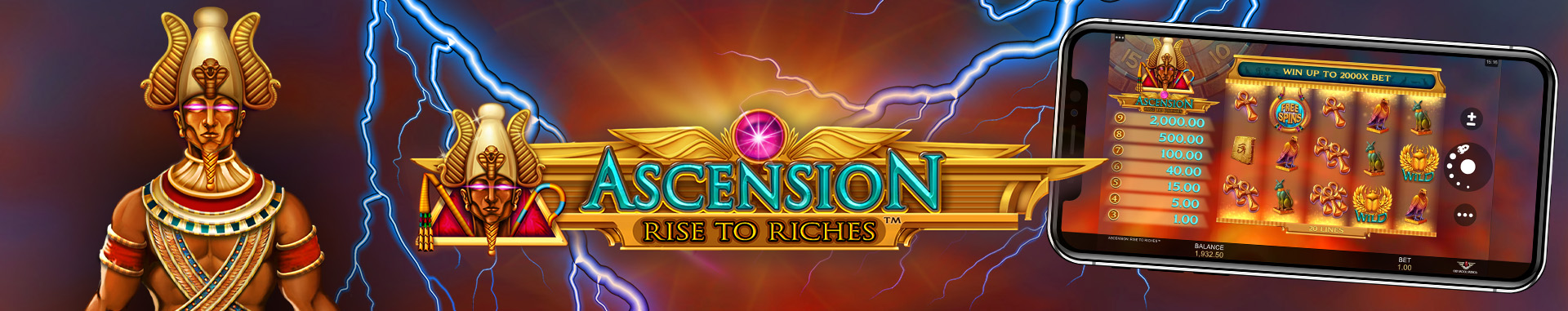 Tragaperras online Ascension Rise to Riches
