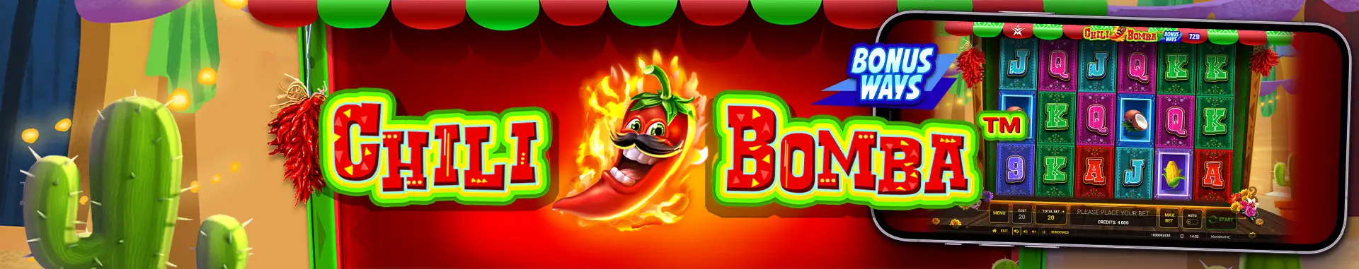 Tragaperras Online Chili Bomba